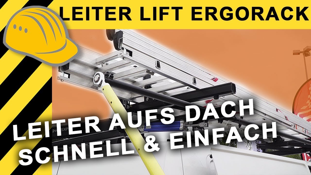 Leiter Ladesystem ErgoRack von Prime Design | Leiter aufs Dach ohne R&uuml;ckenschmerzen? NordBau