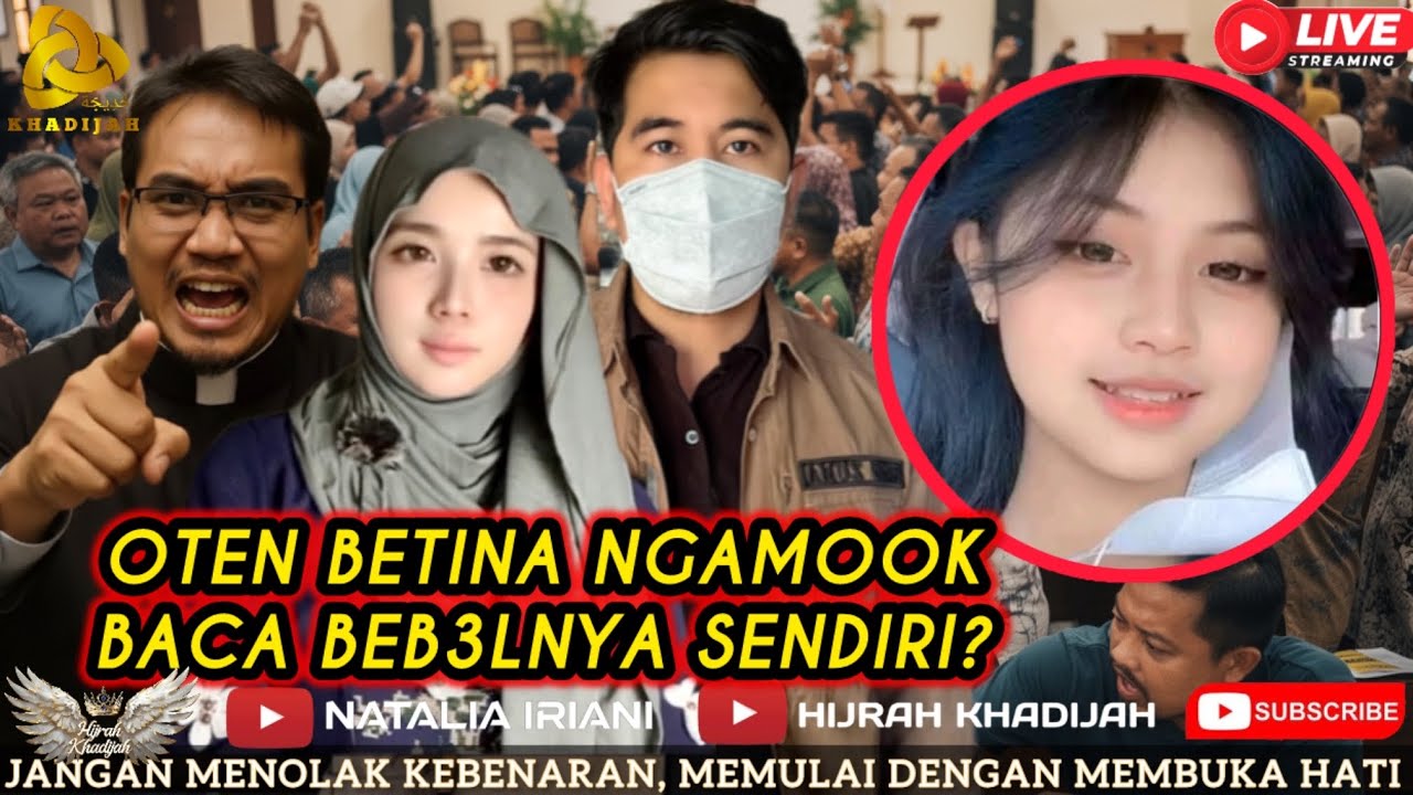 SIARAN LANGSUNG OTEN BETINA MENJERIT DIPERMALOKAN BEB3L? | HIJRAH KHADIJAH