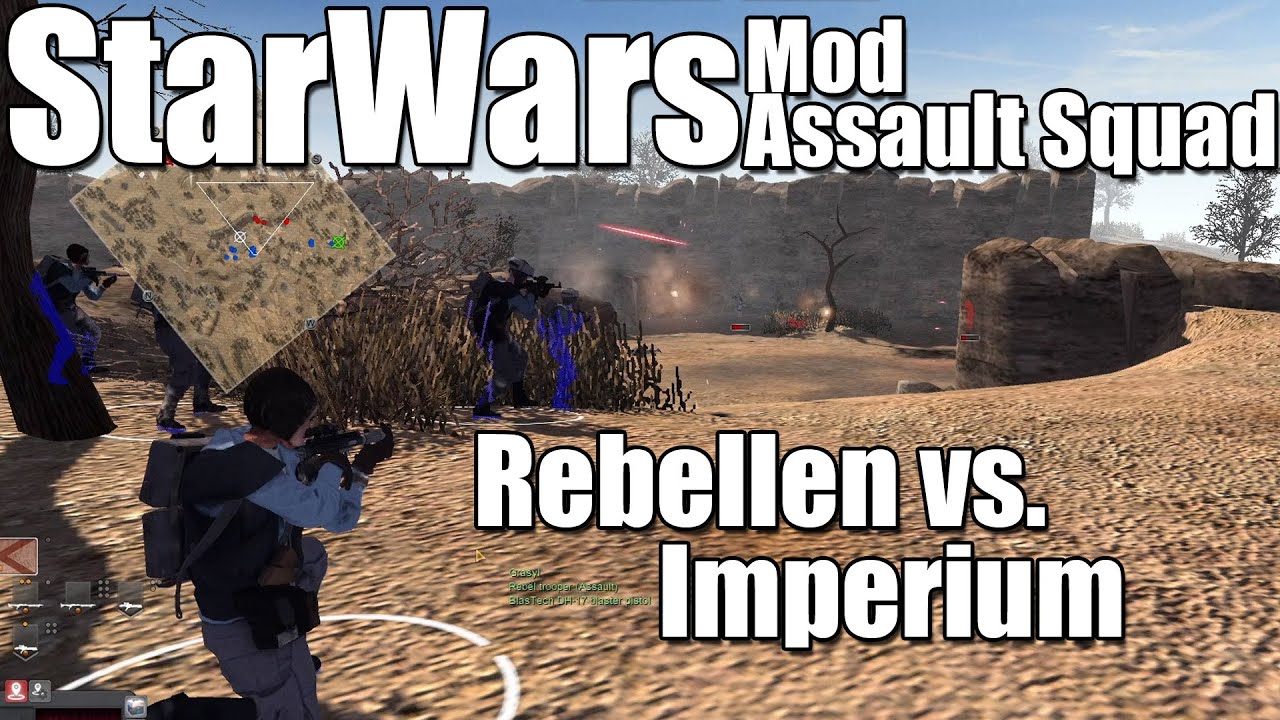 StarWars Mod f&uuml;r Assault Squad 2 Rebellen vs. Imperium