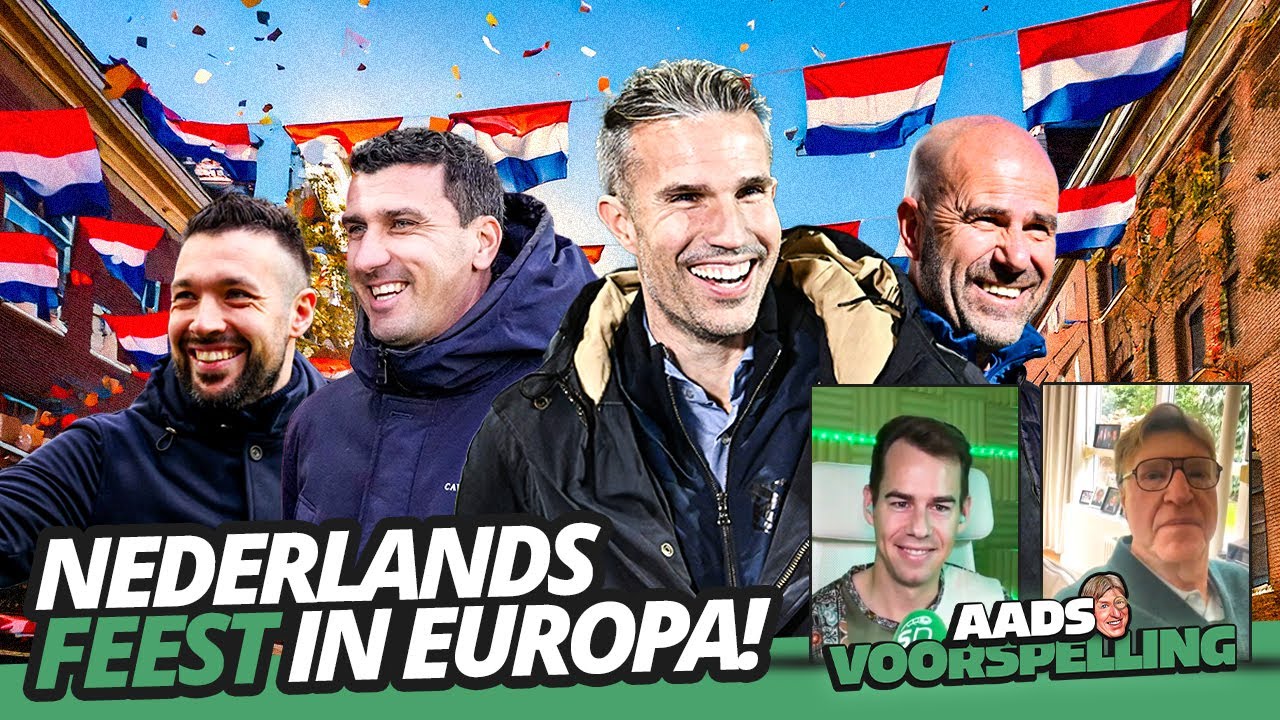 Feesten met PSV, Ajax, AZ en een beetje Feyenoord! | Aads Voorspelling