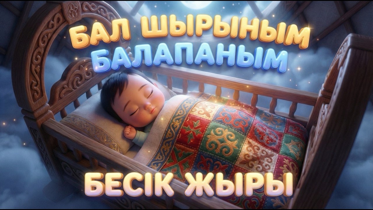 БАЛ ШЫРЫНЫМ, БАЛАПАНЫМ |Бесік Жыры| Қазақша мультик