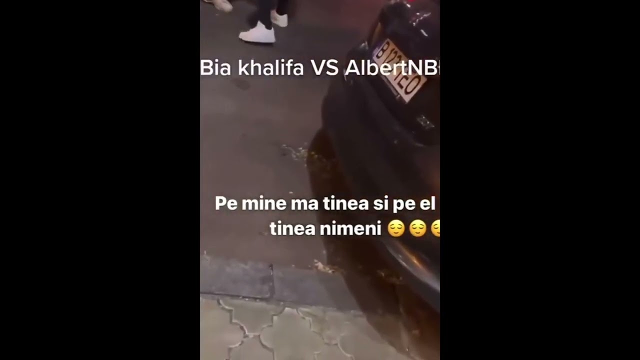 Albert NbN o scuipa pe bia khalifa