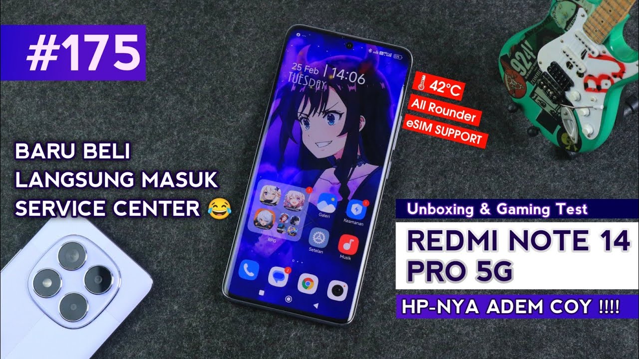 MENDING POCO X7? - Unboxing REDMI NOTE 14 PRO 5G + Gaming Test!