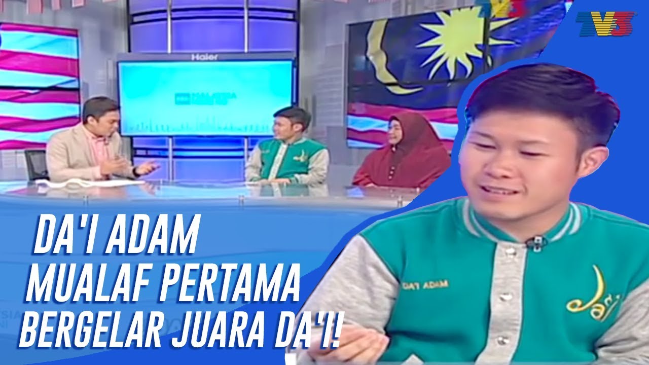Da'i Adam mualaf pertama yang bergelar Juara Da'i! | MHI (1 Oktober 2018)