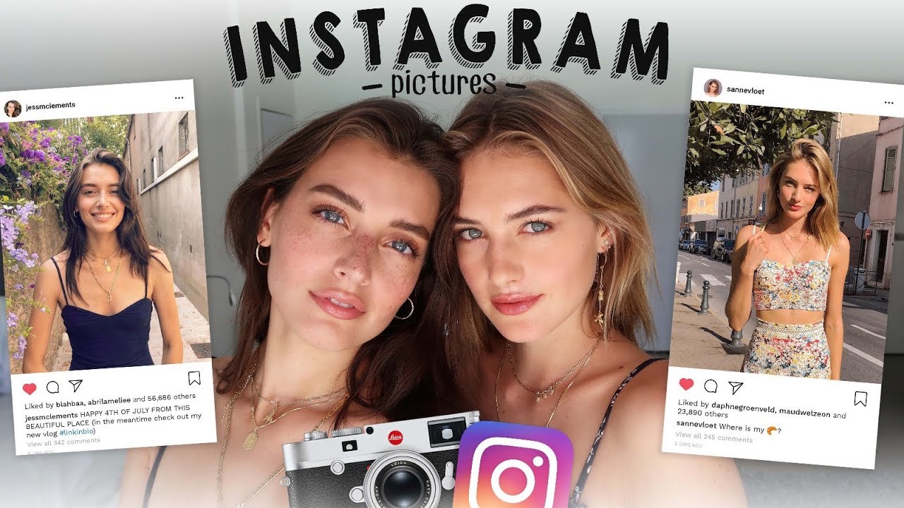 How We Take & Edit Our Instagram Pictures | Lighting, Models, & Filters  | Sanne Vloet
