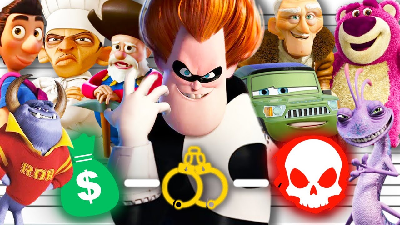 Ranking Every Pixar Villain: Least Guilty to Pure Evil