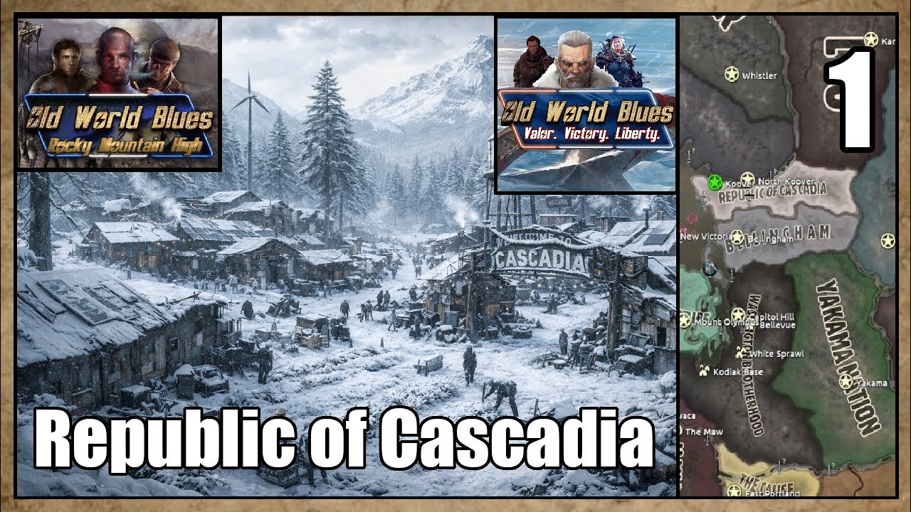 Blood of the Land - Republic of Cascadia - 1 - HOI4 OWB 5.1 - Fallout