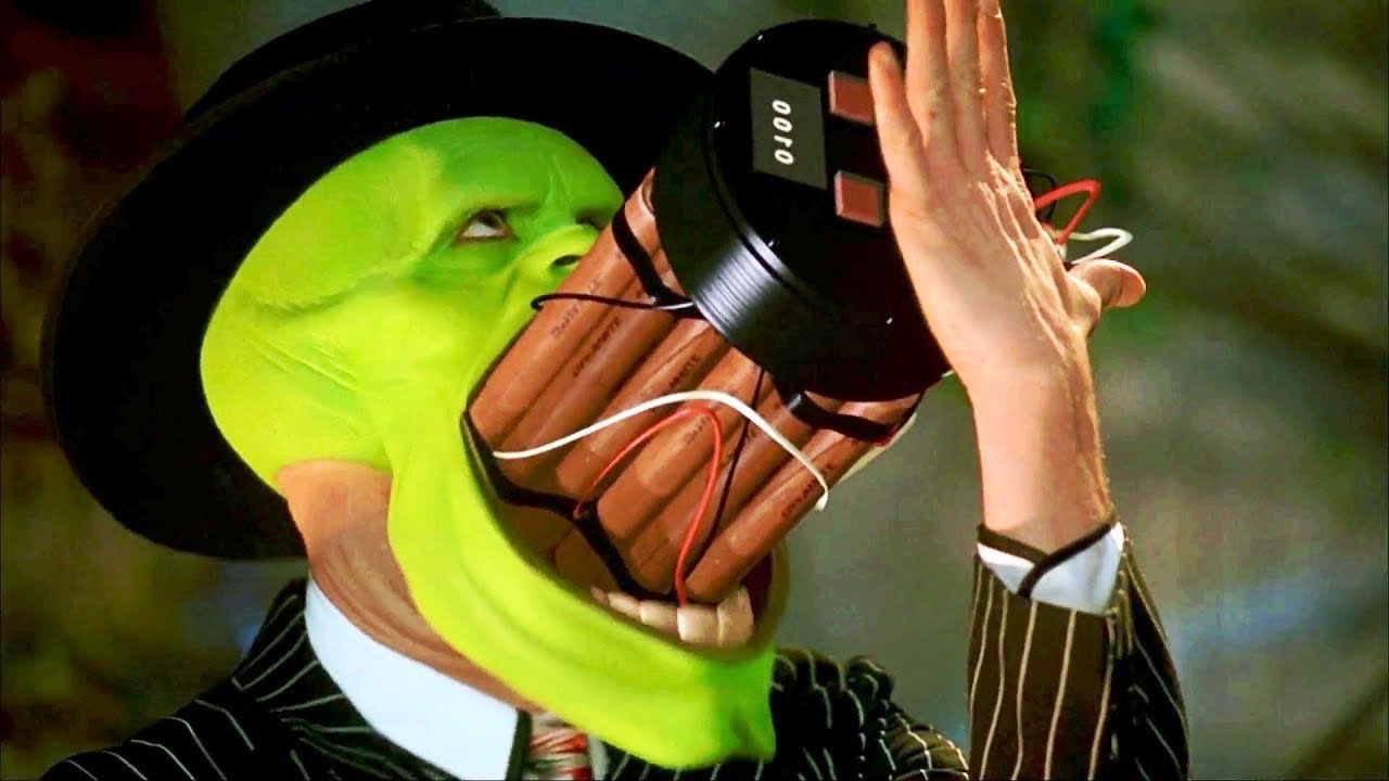 The green mask turned him into a mad character! His life was turned upside down 