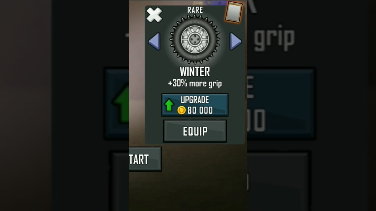 Upgrading Winter wheel lvl5~lvl6