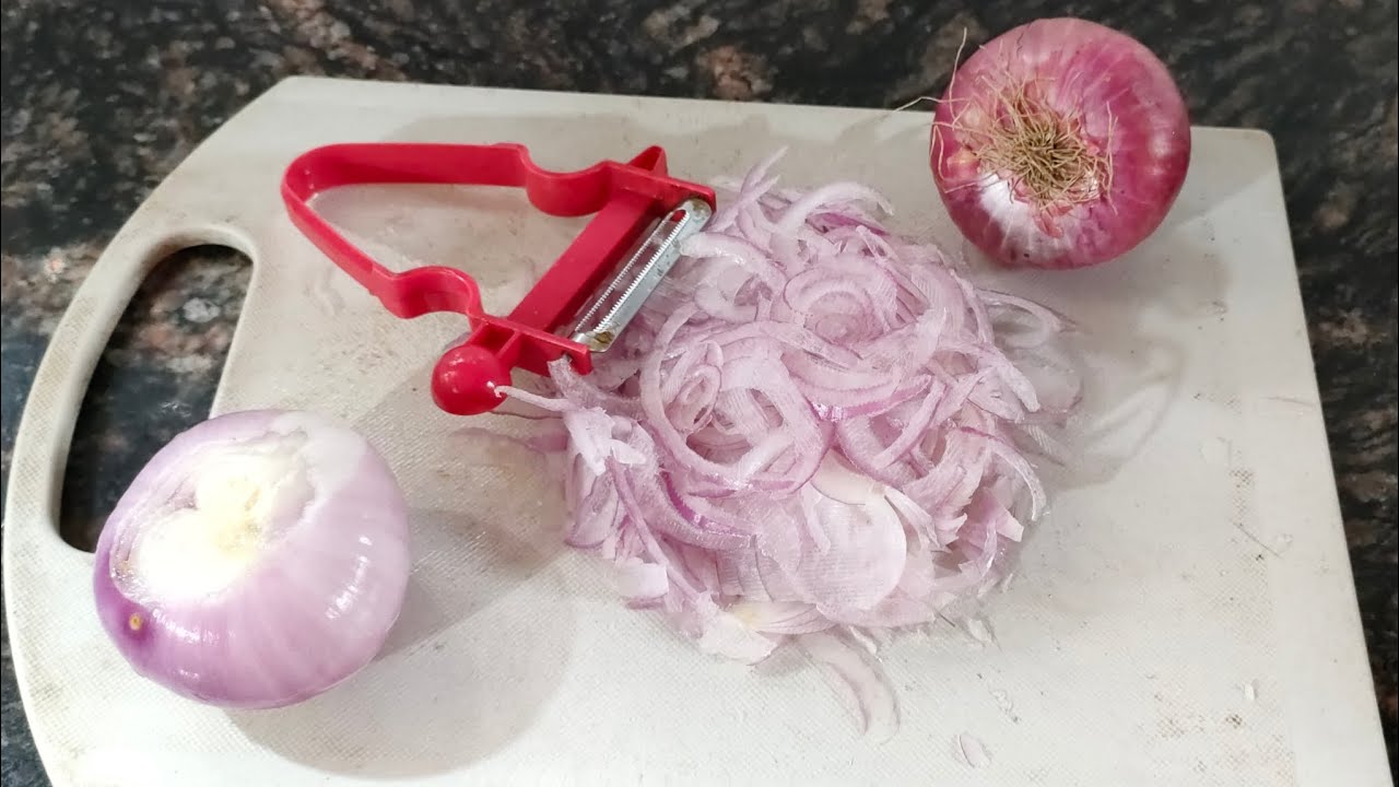Onion Peeling|Useful kitchen Hack|Easy onion chopping idea