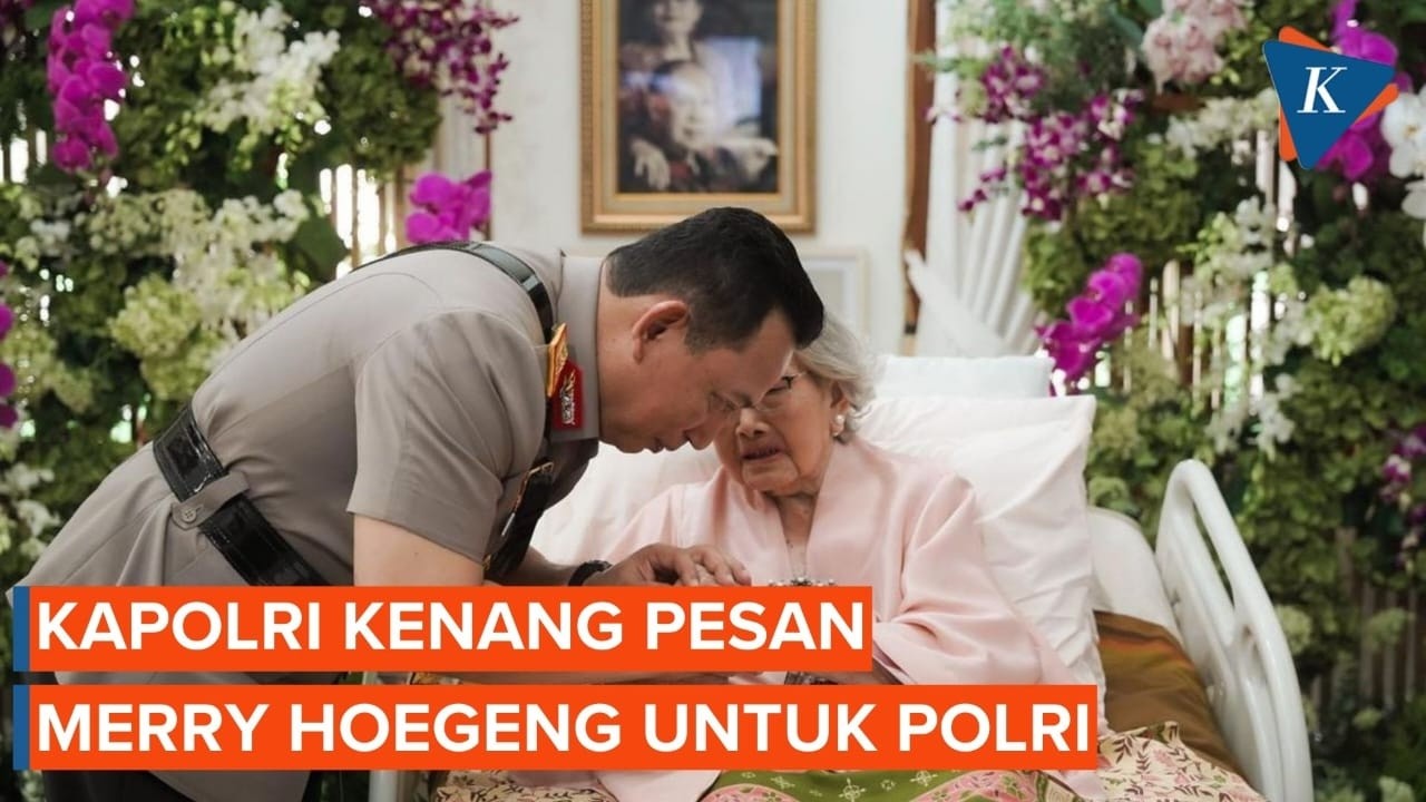 Kapolri Kenang Pesan Eyang Merry, Lanjutkan Teladan Jenderal Hoegeng