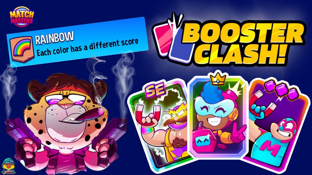 BEST BOOSTERS for Rainbow + Super Sized + Sprint | Match Masters x3 BOOSTER CLASH