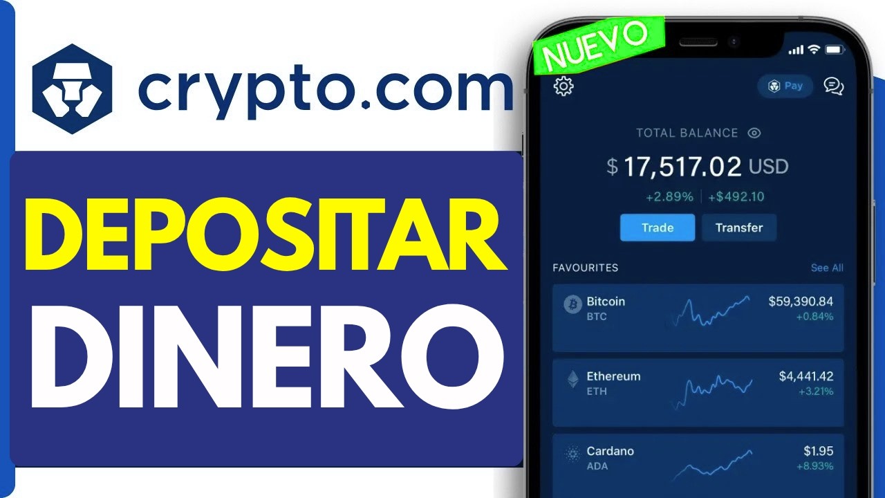 C&oacute;mo Depositar Dinero en Crypto.com (2026) 💸📲 &iexcl;Gu&iacute;a Paso a Paso!