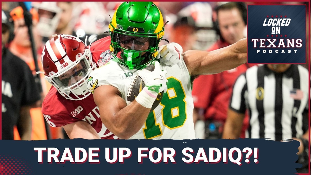 Is Kenyon Sadiq Worth Trading Up For?! | Round 1 Playmaker That Could Transform the Texans Offense