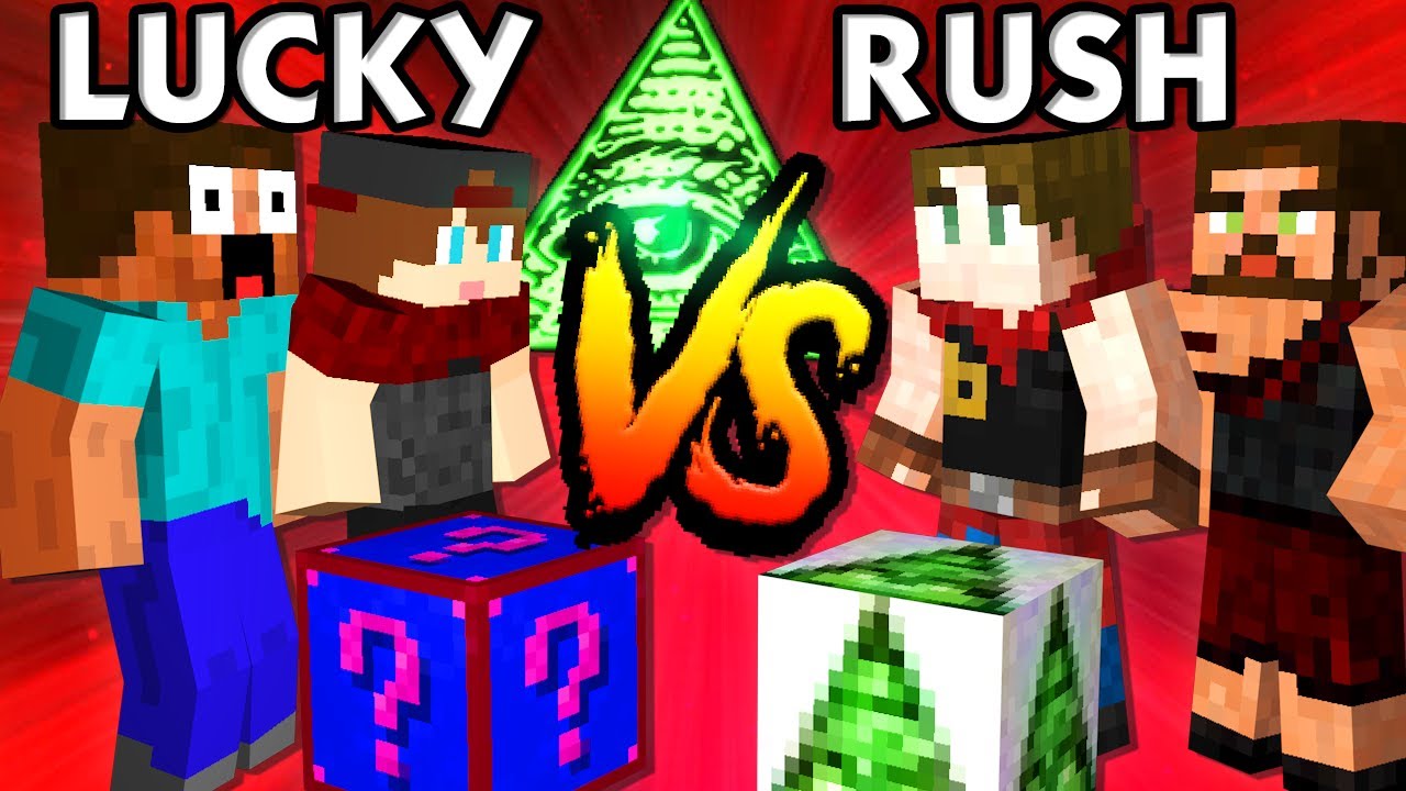 Krasses 2vs2 Shade Illuminati Battle 🍀 Lucky Rush Minecraft Deutsch 🍀 baastiZockt