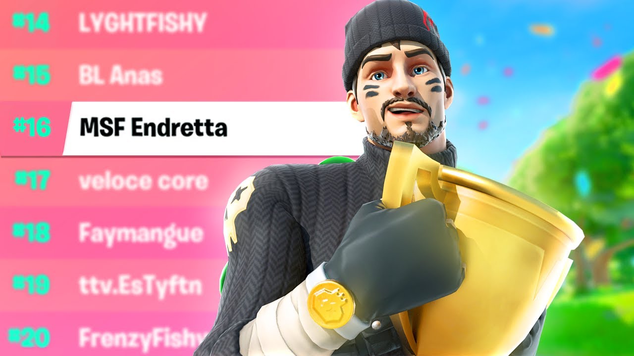 Popping off in the Solo Cash Cup (16th) | Endretta