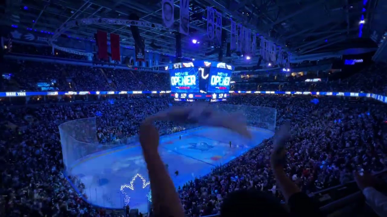 Toronto Maple Leafs Home Opener 2025-2026 Season 