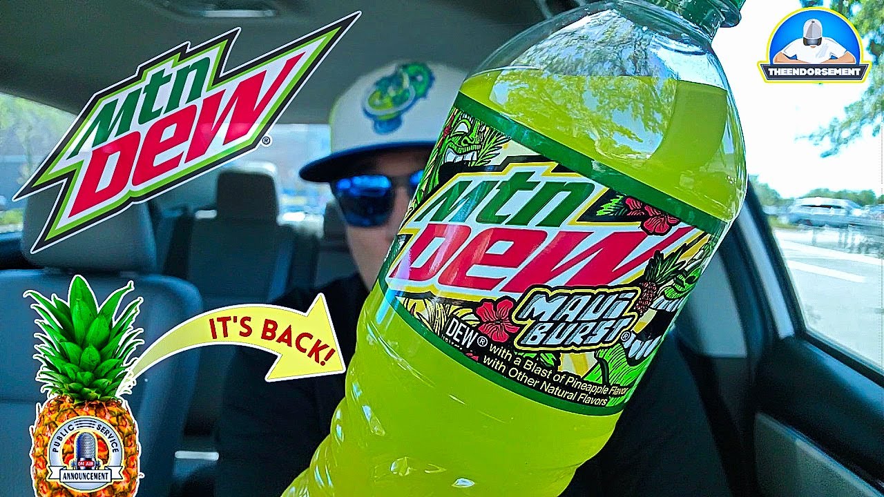 Mtn Dew&reg; Maui Burst is BACK! ⛰️💧🍍 | 20oz Bottle Dollar General Exclusive? | theendorsement