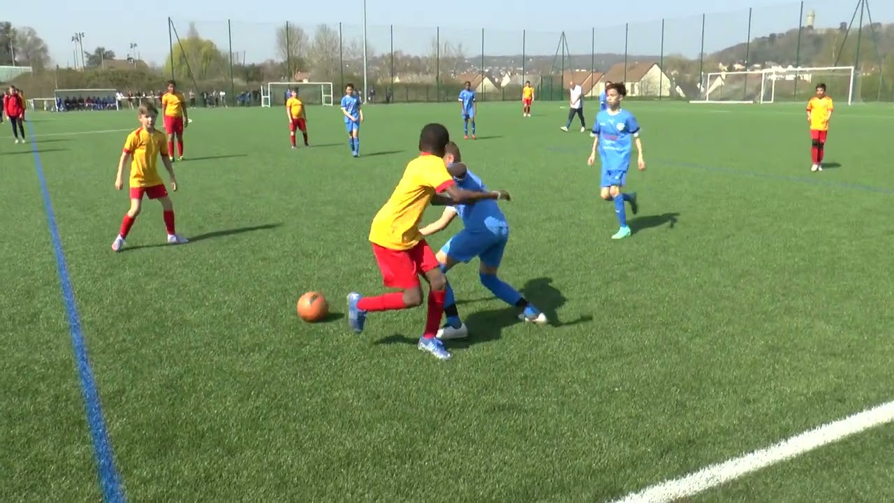 Championnat U12 Linas Montlhéry / Brétigny sur orge 1ère mi-temps 26/03/2022