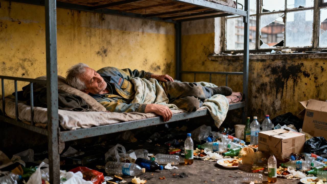 😱 Cleaning up a fan's father's dorm room! It was so dirty!