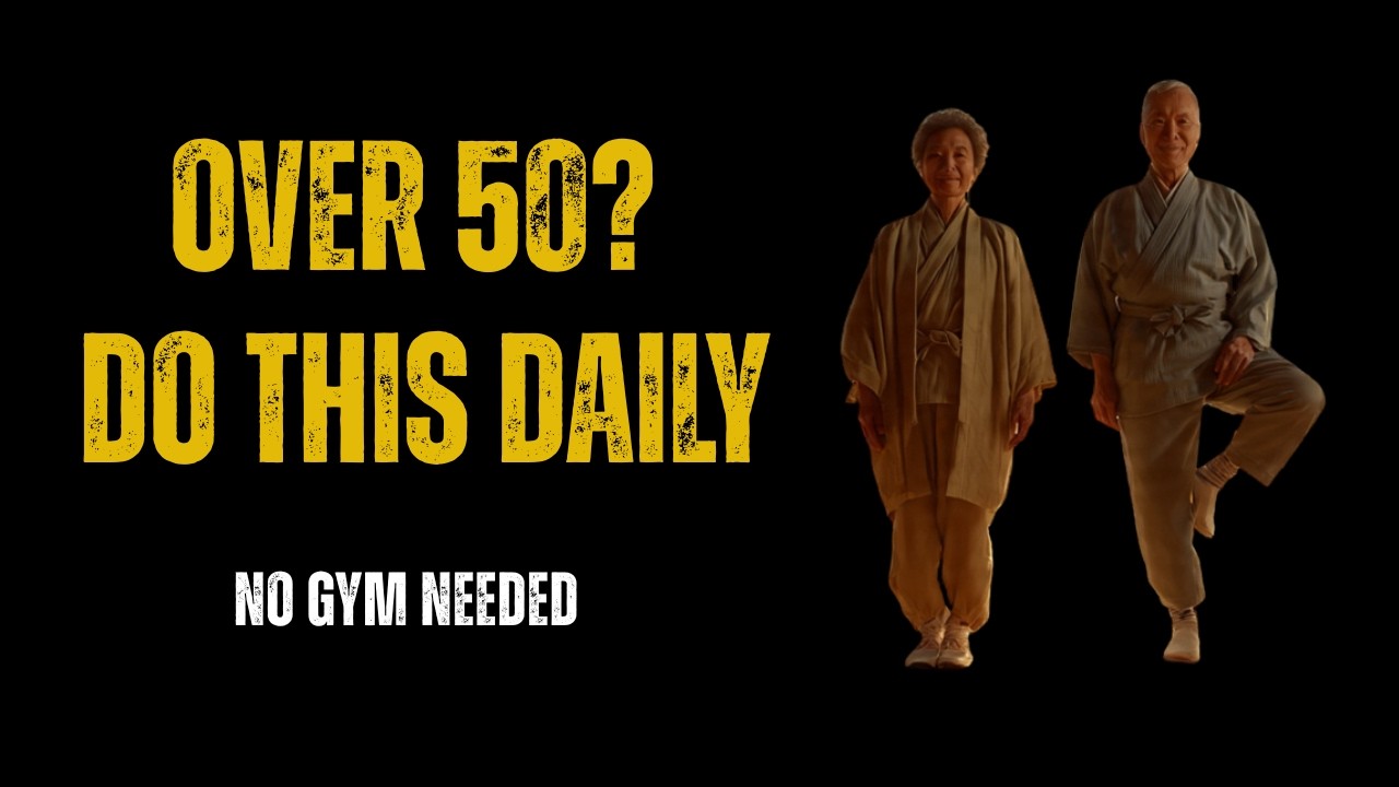 Over 50 Stay Strong Daily with Japanese Movements No Gym Senior Wellness Routine