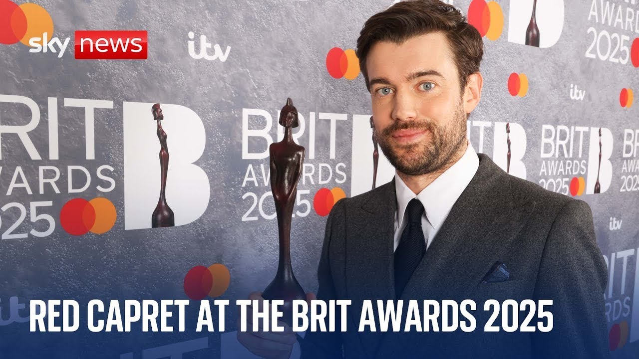 BRIT Awards 2025 red carpet live