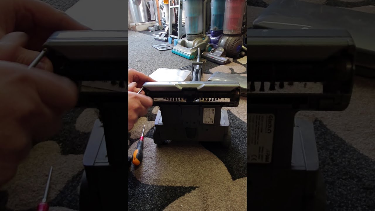 How to remove a Gtech AirRam drive train motor unit AR01, AR02, AR03, AR05, AR09, DM001, K9 Mk1