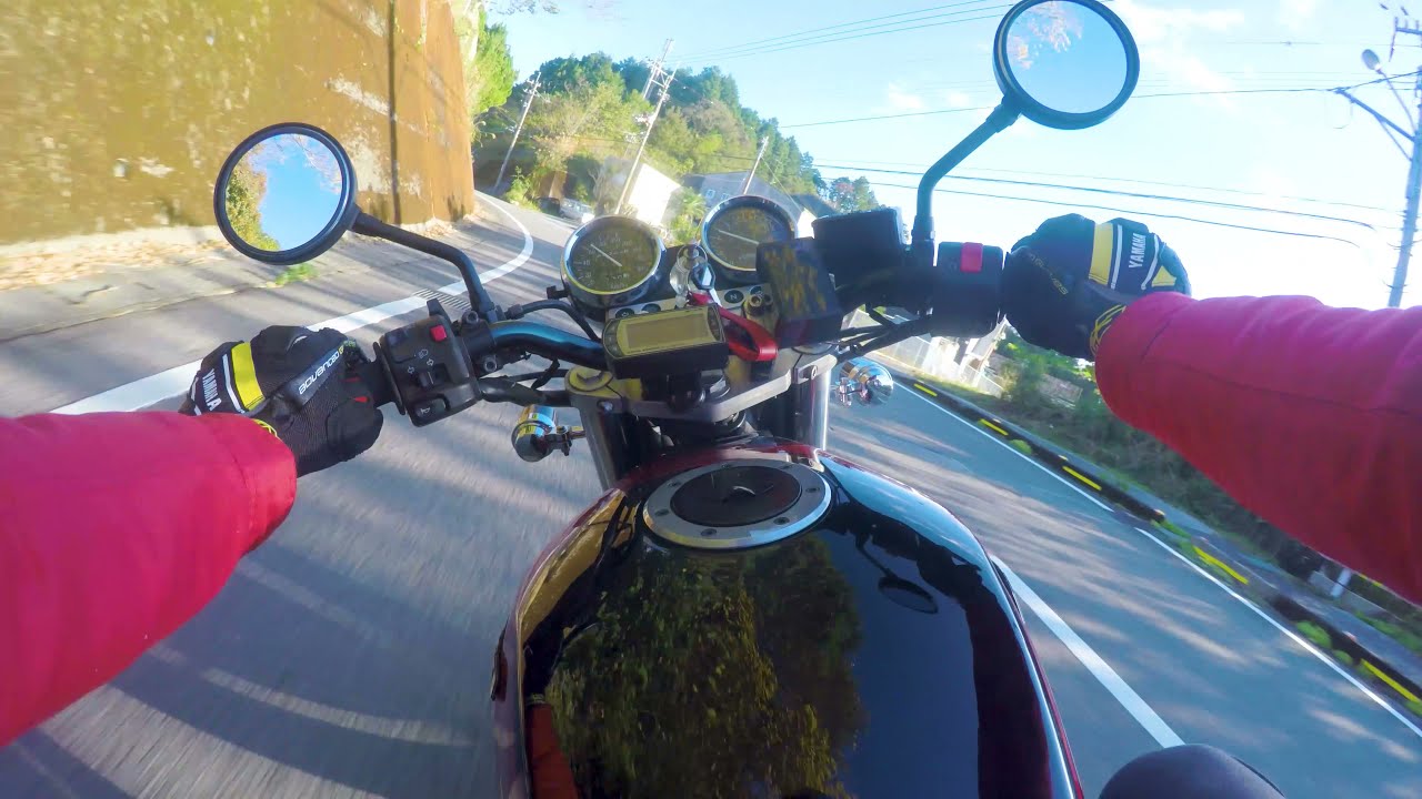 【4K】KAWASAKI ZEPHYR X Touge Ride|ゼファー400xサウンド【Exhaust Sound】