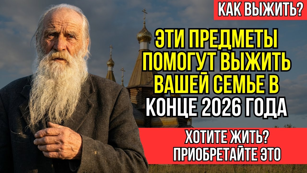 Провидец Боровой перечислил ПЯТЬ ВЕЩЕЙ которые ОБЯЗАТЕЛЬНО нужны в каждом жилище до конца 2026 года!