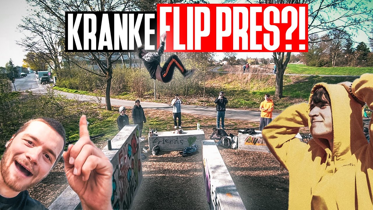 ESKALATION PUR - Deutschlands IRRESTE Flip Pre Session?! | Parkour in Frankfurt