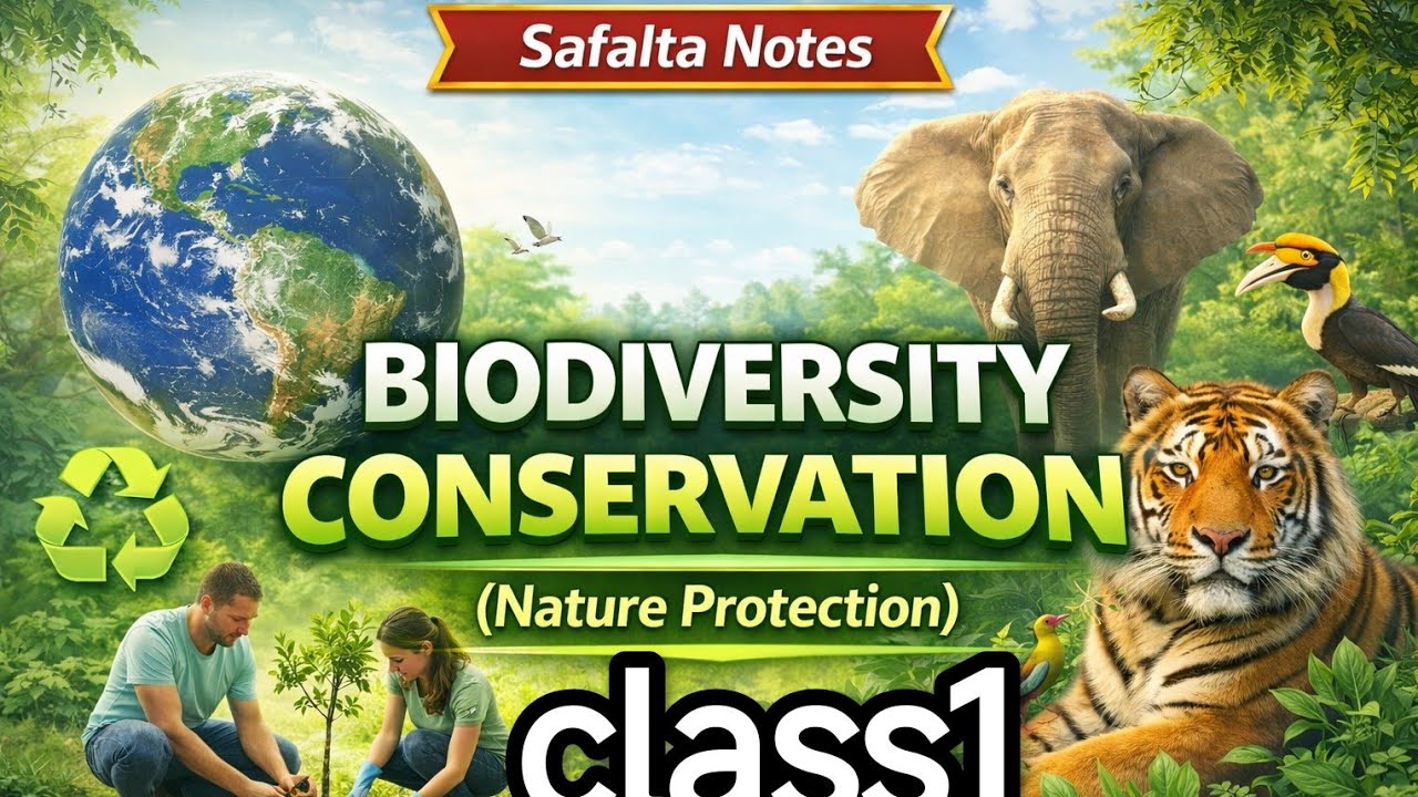 EVs BIODIVERSITY conservation class-1 imp class for CET mains CTET DSSSB KVS NVS PTET HTET PRT UPSC 