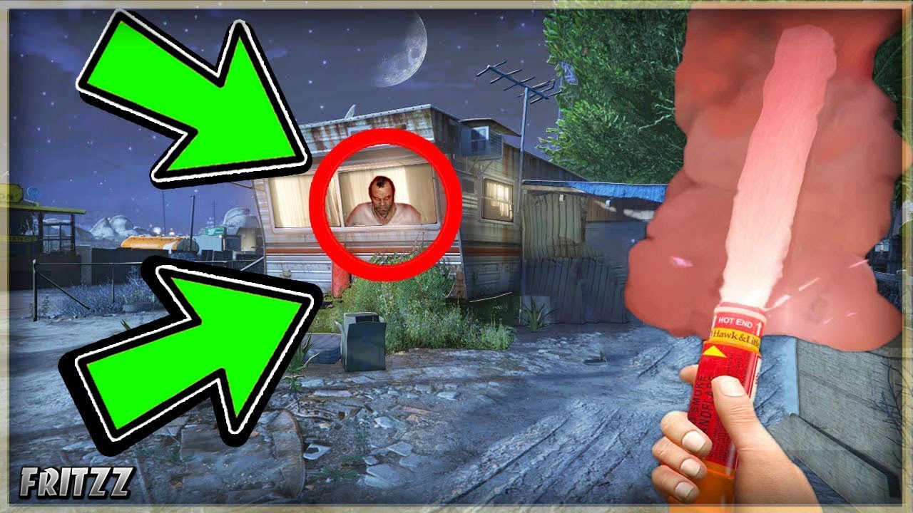 N'ALLEZ SURTOUT PAS à la CARAVANE de TREVOR à 2H DU MATIN sur GTA 5 ! (fantôme) (Gta 5 mystère)