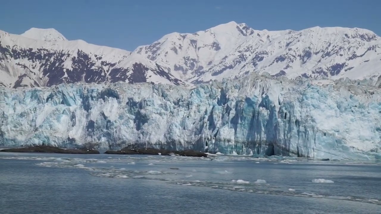 Hubbard Glacier Calving -  6-2-2022 - Serenade of the Seas  Alaska