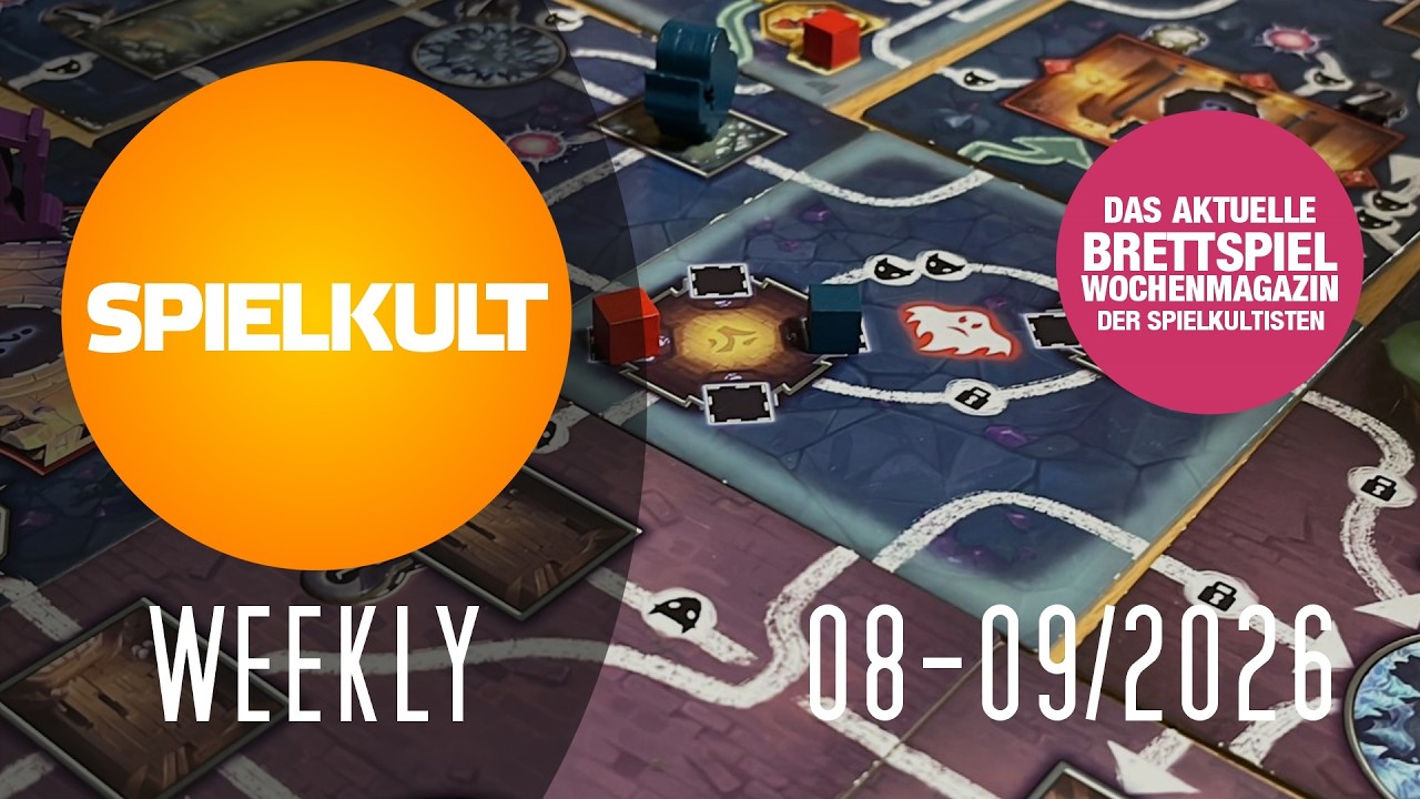 Brettspiel-Weekly 08-09/2026 // Reviews, Spieletreff, Vorschau