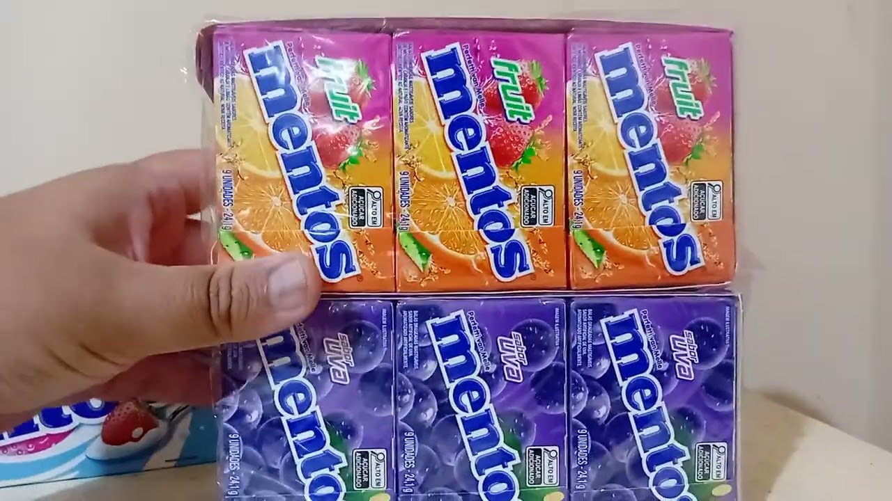 MENTOS UM DOCE BOM PARA VENDER NAS RUAS PRINCIPALMENTE PARA QUEM ESTÁ COMEÇANDO AS VENDAS NAS RUAS 🍬