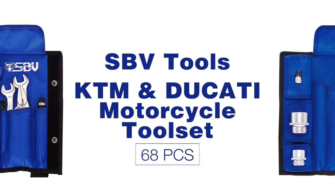 What's Inside? Best - KTM & Ducati Motorcycle Tool Set Kit by SBVTools