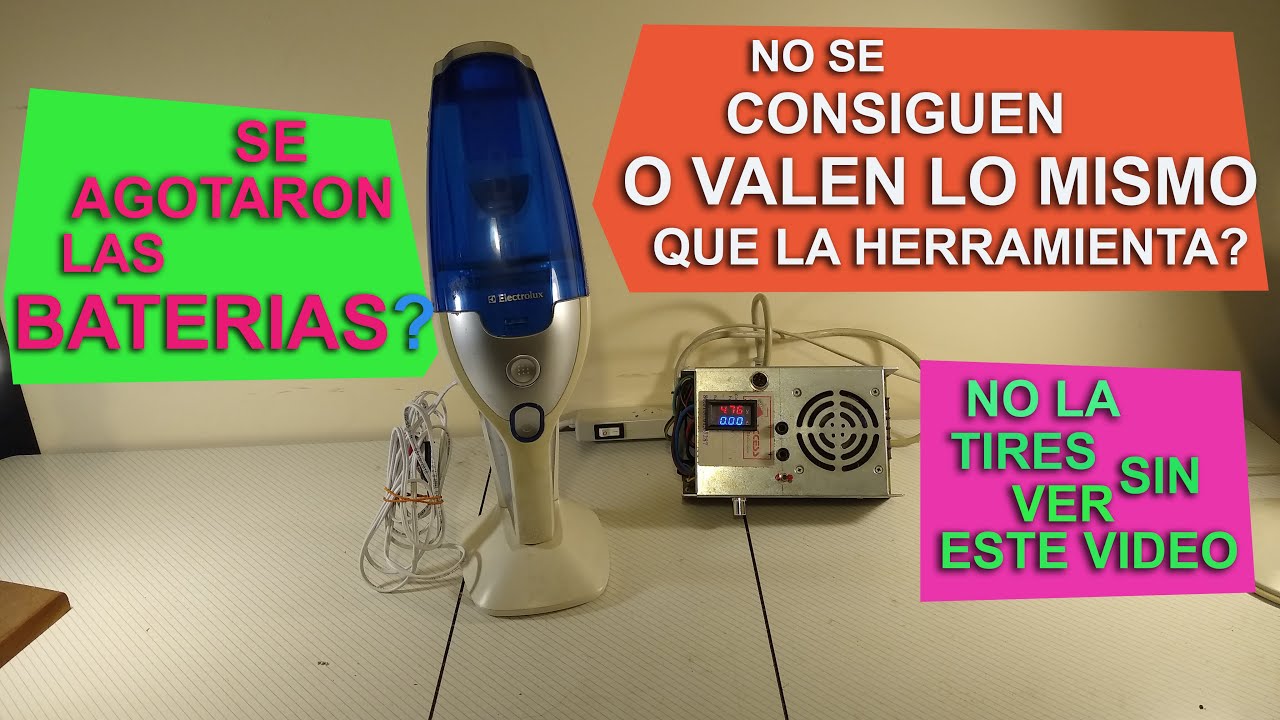 Recuperando Aspiradora a baterias