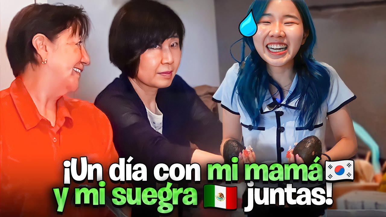Mi MAMÁ 🇰🇷 conoce a MI SUEGRA 🇲🇽 por primera vez 😱