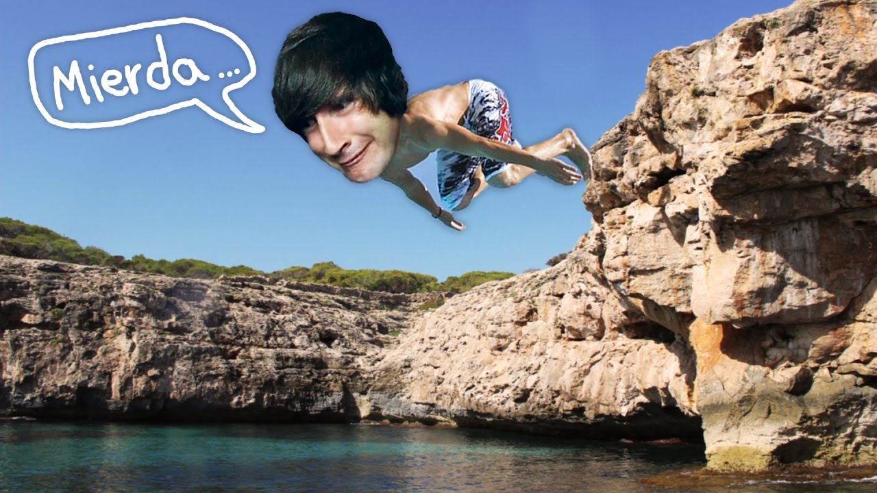 EPICOS SALTOS DE ACANTILADOS! Flip Diving - [LuzuGames]