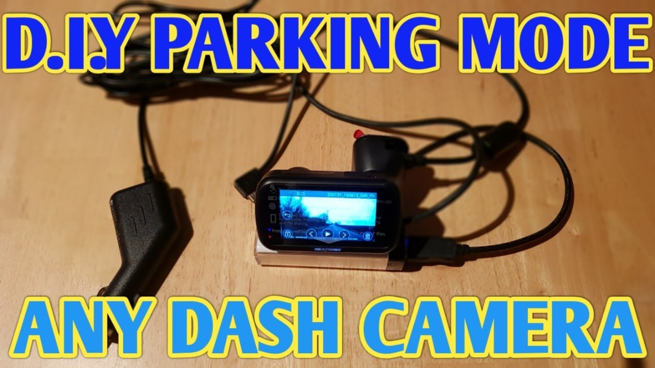 DASH CAM PARKING MODE WITHOUT HARDWIRE USING BATTERY PACK