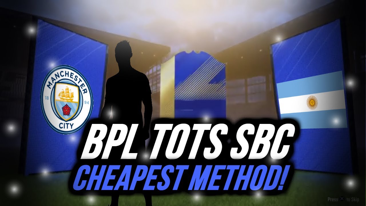 GUARANTEED BPL TOTS SBC COMPLETED CHEAPEST METHOD! 93+ Rated TOTS! FIFA 18 EPL TOTS SBC PACK!