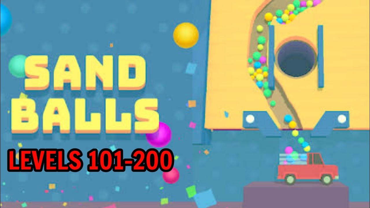 Sand Balls - All Levels 101-200 (Full Game Walkthrough)
