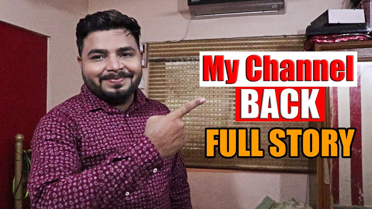 Legal YouTuber Channel Back | My Channel Got Hacked