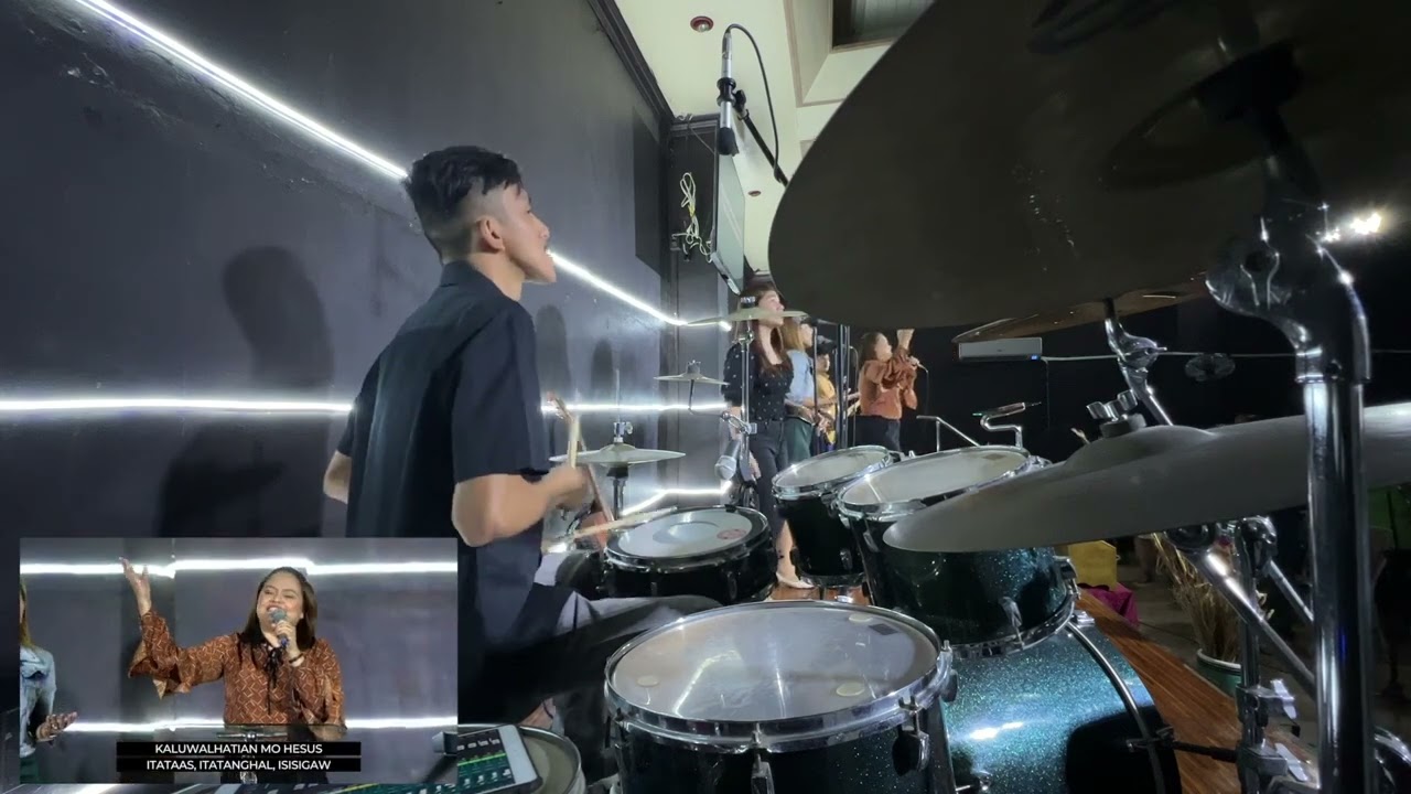 Itataas, Itatanghal, Isisigaw - Marlon and Joanne Oliveros // Drum Cover