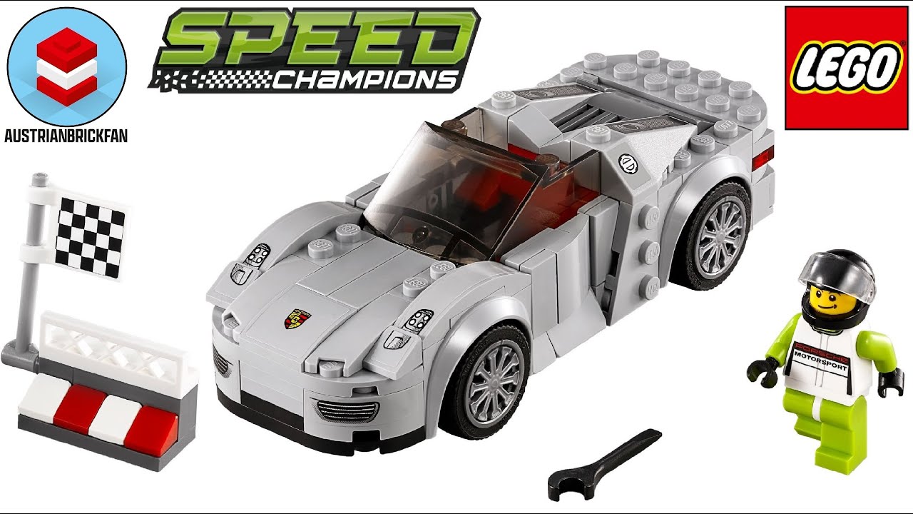 Lego Speed Champions 75910 Porsche 918 Spyder - Lego Speed Build Review