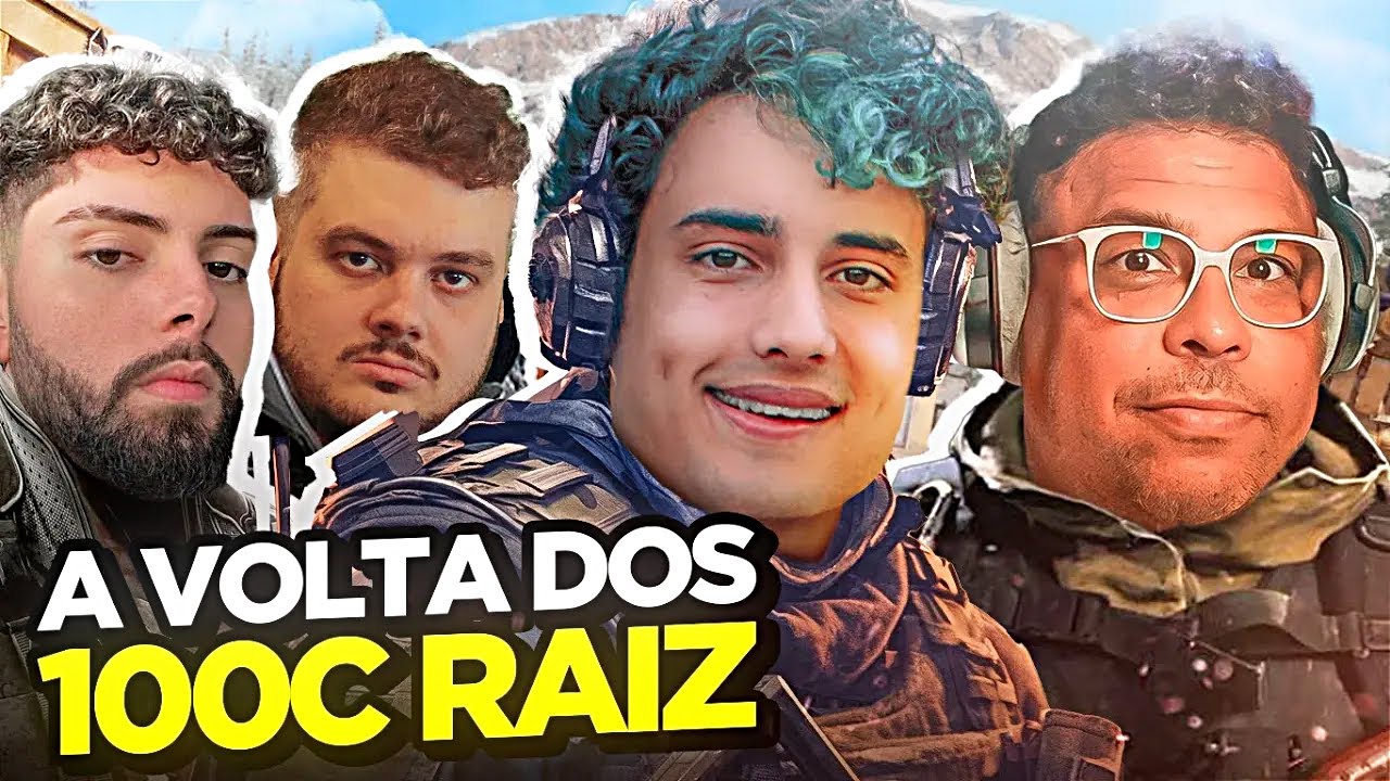 O RETORNO DO 100C RAIZ na Nova Verdansk – ft. Ronaldo Fenômeno