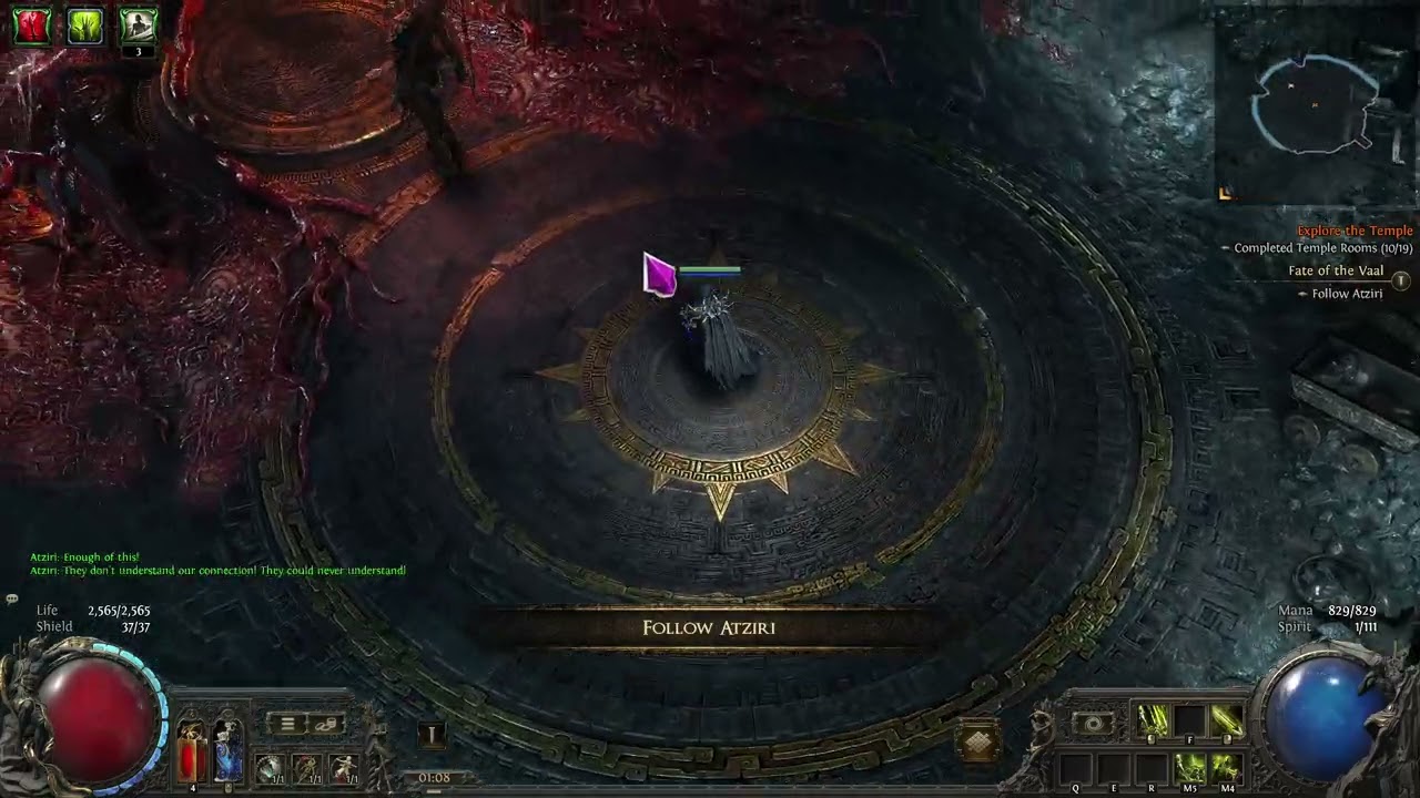 POE2 0.4 ATZIRI FIGHT