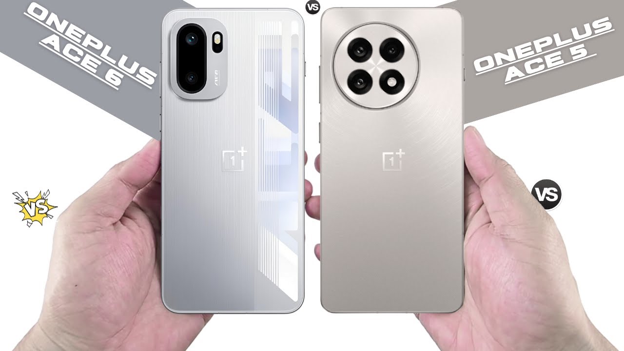 OnePlus Ace 6 Vs OnePlus Ace 5