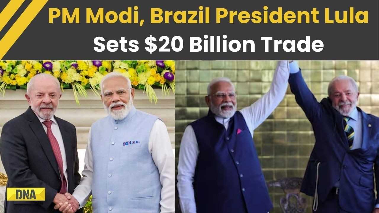 India Brazil News: PM Modi Hails India-Brazil Partnership, Targeting $20B Trade Deal| Lula da Silva
