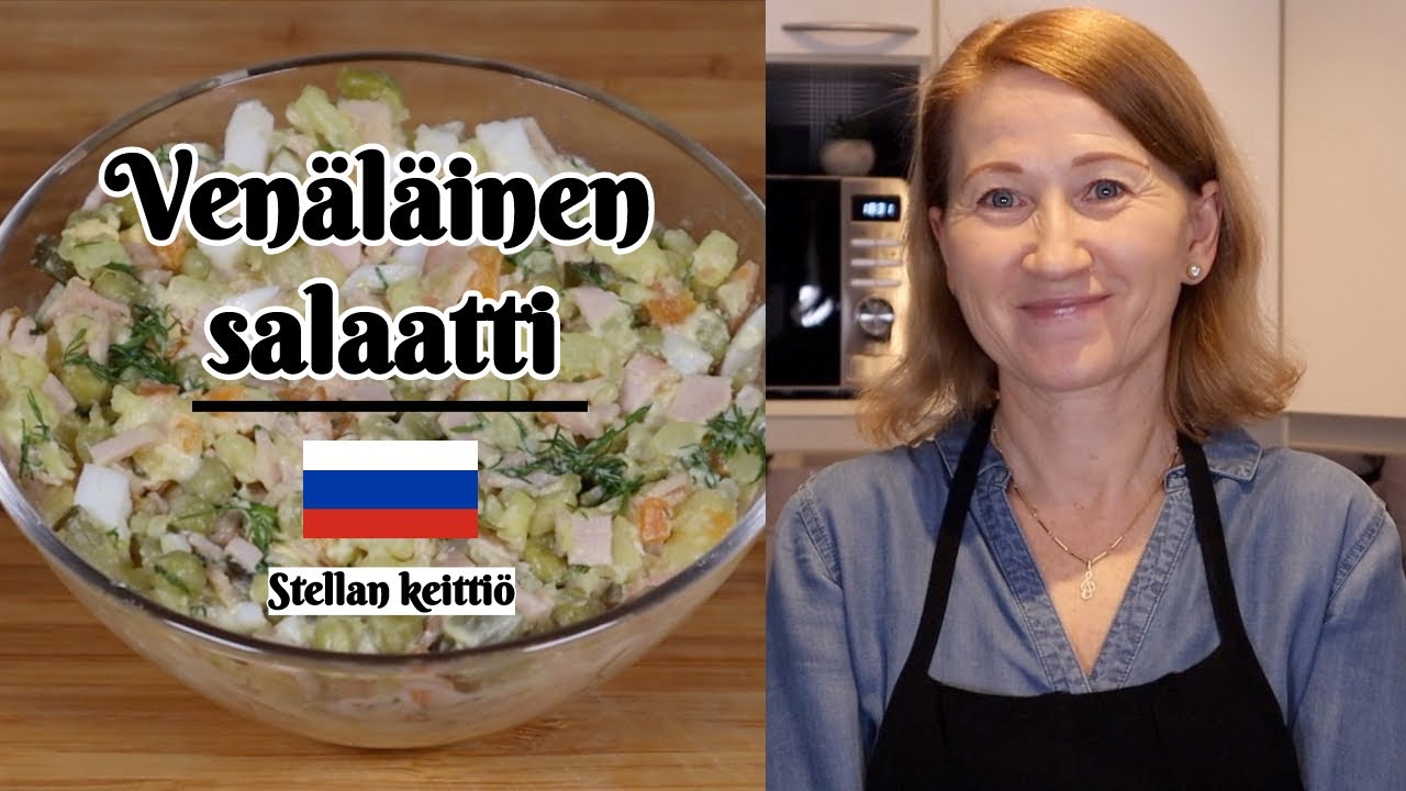 Perinteinen salaatti Olivier || Venäläinen keittiö